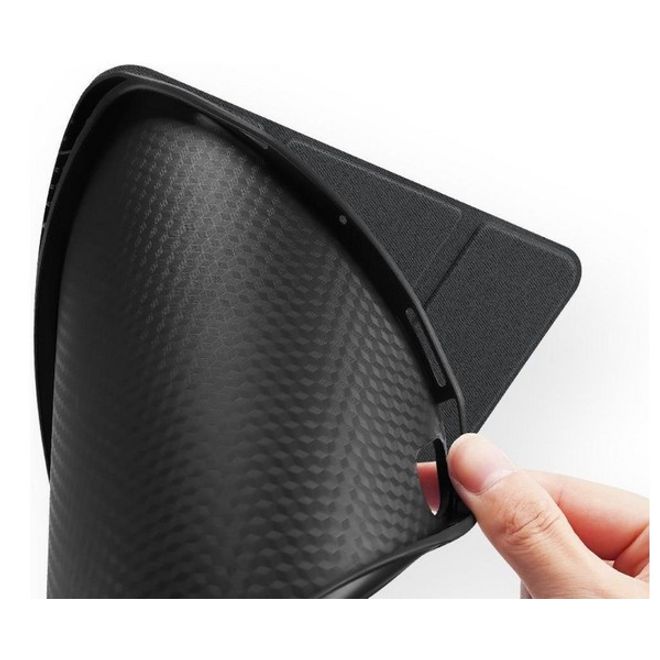 Dux Ducis - iPad Air (2022) / iPad Air (2020) Hülle - Apple Pencil Schutzfach - Domo Series - schwarz