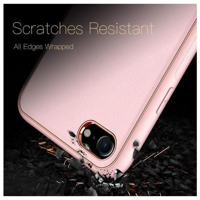 Dux Ducis - iPhone SE (2022) / SE (2020) / 8 / 7 Hülle - Handy Bookcover - Yolo Series - rosa