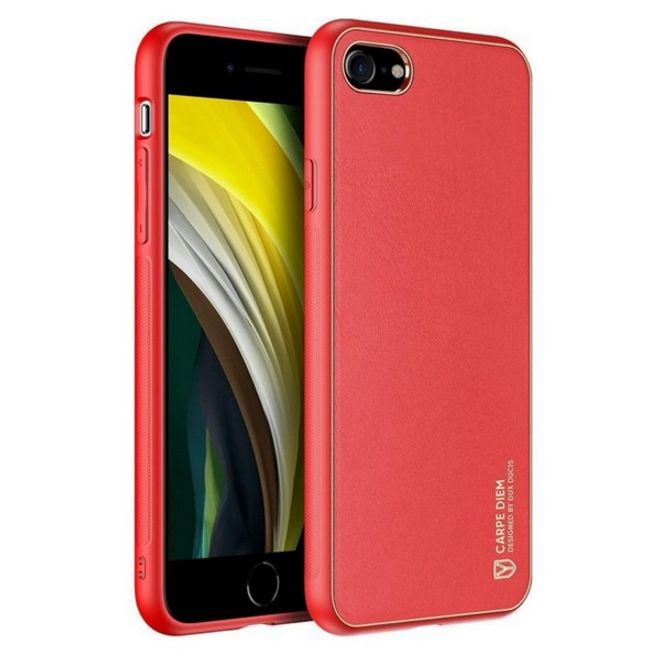 Dux Ducis - iPhone SE (2022) / SE (2020) / 8 / 7 Hülle - Handy Bookcover - Yolo Series - rot