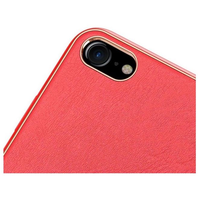 Dux Ducis - iPhone SE (2022) / SE (2020) / 8 / 7 Hülle - Handy Bookcover - Yolo Series - rot