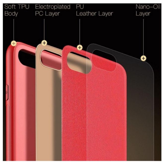 Dux Ducis - iPhone SE (2022) / SE (2020) / 8 / 7 Hülle - Handy Bookcover - Yolo Series - rot