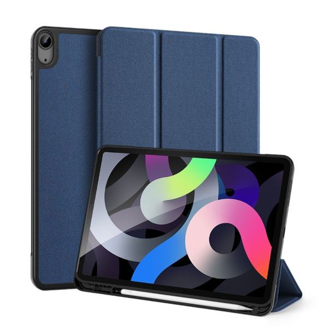 Dux Ducis - iPad Air (2022) / iPad Air (2020) Hülle - Apple Pencil Schutzfach - Domo Series - blau