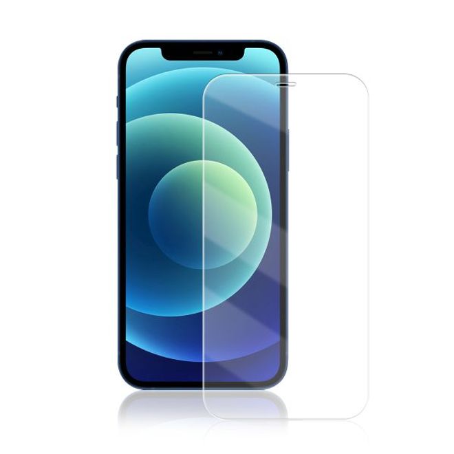 iPhone 12 mini Panzerglas 2.5D Full Cover - Full Glue Displayschutz (0.33 mm) - transparent