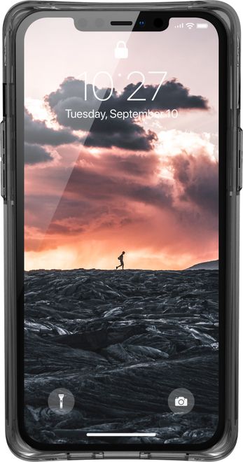 UAG - iPhone 12 Pro Max Hülle - Backcover - Plyo Case - silber