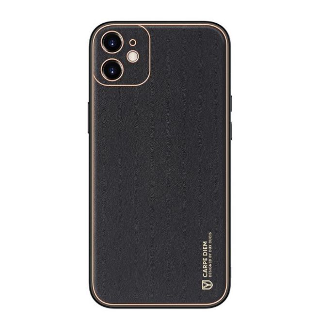 Dux Ducis - iPhone 12 mini Hülle - Edles Hardcase - Yolo Series - schwarz