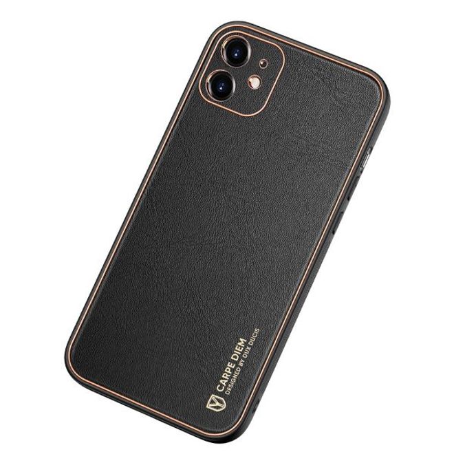 Dux Ducis - iPhone 12 mini Hülle - Edles Hardcase - Yolo Series - schwarz