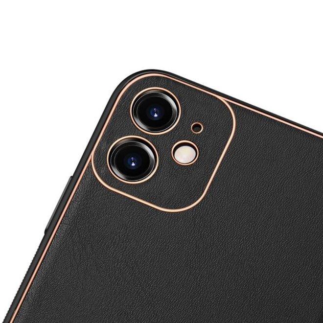 Dux Ducis - iPhone 12 mini Hülle - Edles Hardcase - Yolo Series - schwarz