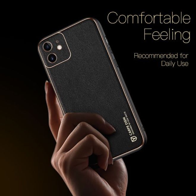 Dux Ducis - iPhone 12 mini Hülle - Edles Hardcase - Yolo Series - schwarz