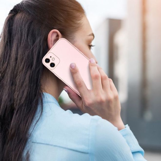 Dux Ducis - iPhone 12 mini Hülle - Edles Hardcase - Yolo Series - pink