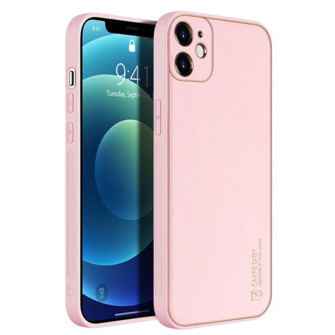 Dux Ducis - iPhone 12 mini Hülle - Edles Hardcase - Yolo Series - pink