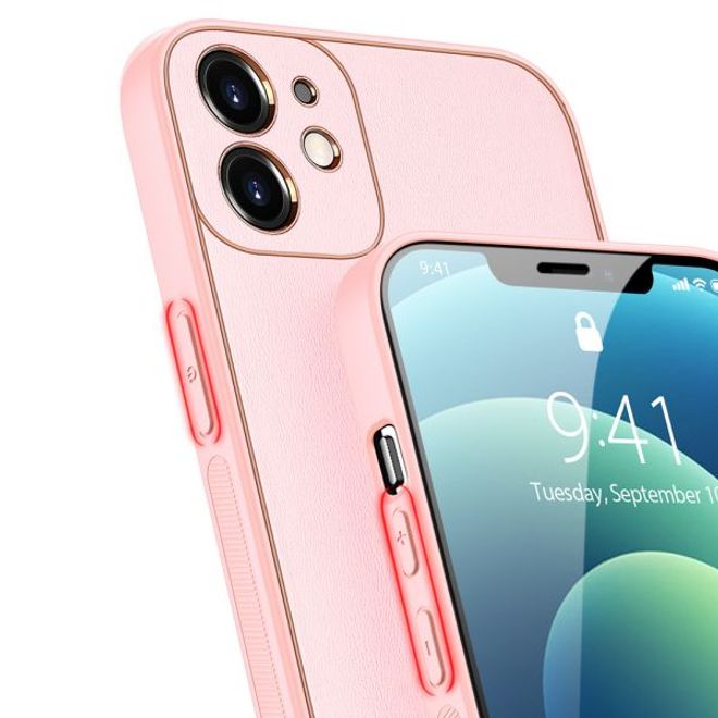 Dux Ducis - iPhone 12 mini Hülle - Edles Hardcase - Yolo Series - pink