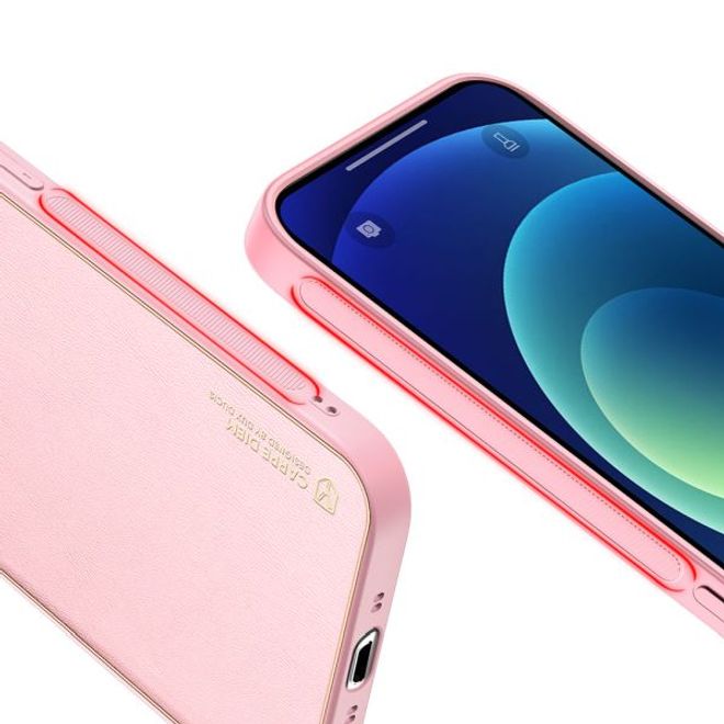 Dux Ducis - iPhone 12 mini Hülle - Edles Hardcase - Yolo Series - pink