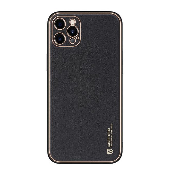 Dux Ducis - iPhone 12 Pro Hülle - Edles Hardcase - Yolo Series - schwarz
