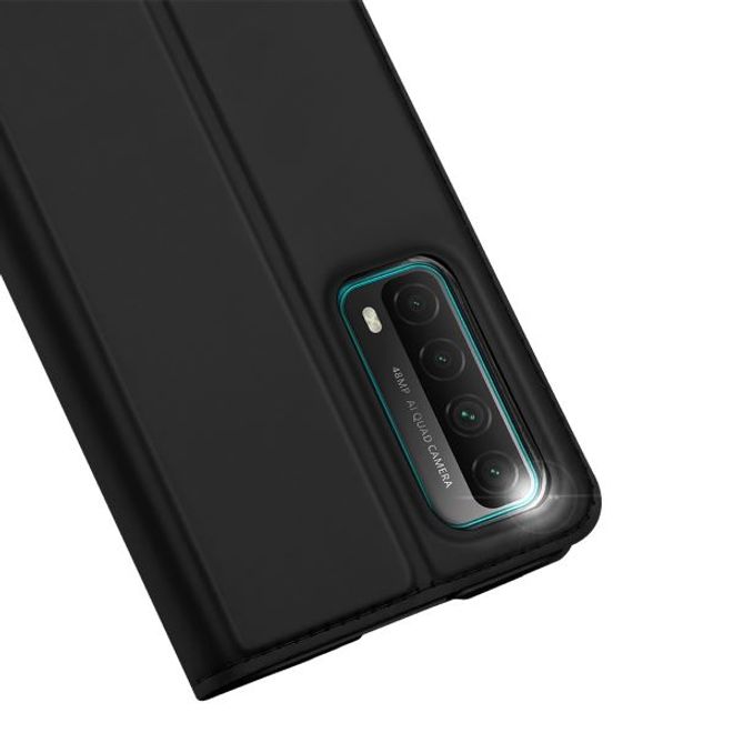 Dux Ducis - Huawei P Smart 2021 Hülle - Handy Bookcover - Skin Pro Series - schwarz