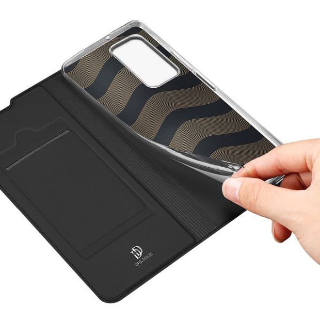 Dux Ducis - Huawei P Smart 2021 Hülle - Handy Bookcover - Skin Pro Series - schwarz