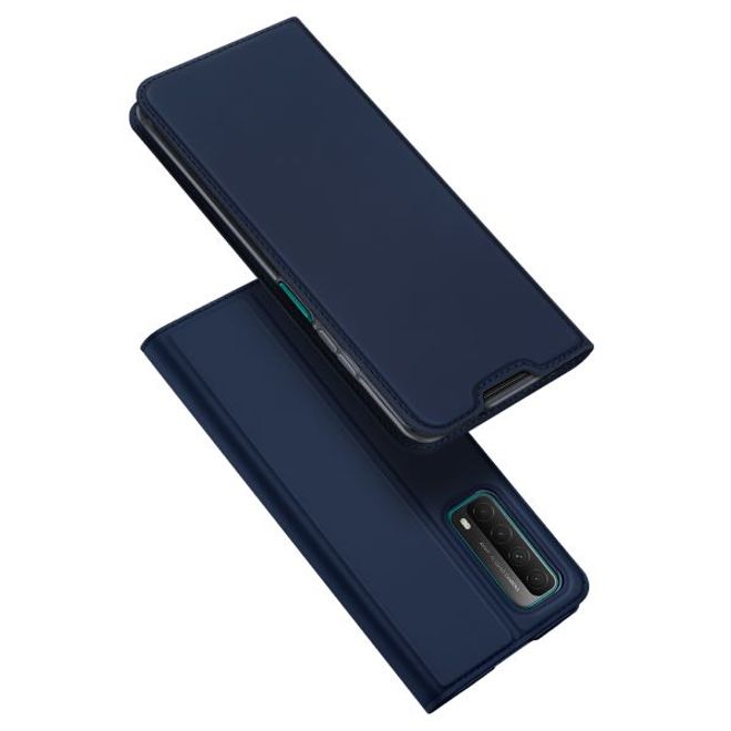 Dux Ducis - Huawei P Smart 2021 Hülle - Handy Bookcover - Skin Pro Series - blau