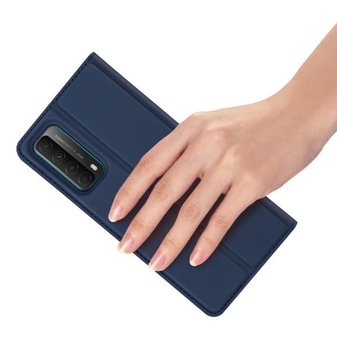 Dux Ducis - Huawei P Smart 2021 Hülle - Handy Bookcover - Skin Pro Series - blau