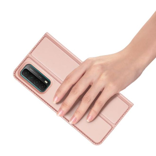 Dux Ducis - Huawei P Smart 2021 Hülle - Handy Bookcover - Skin Pro Series - rosegold