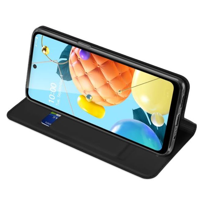 Dux Ducis - LG K42 / K52 / K62 Hülle - Handy Bookcover - Skin Pro Series - schwarz