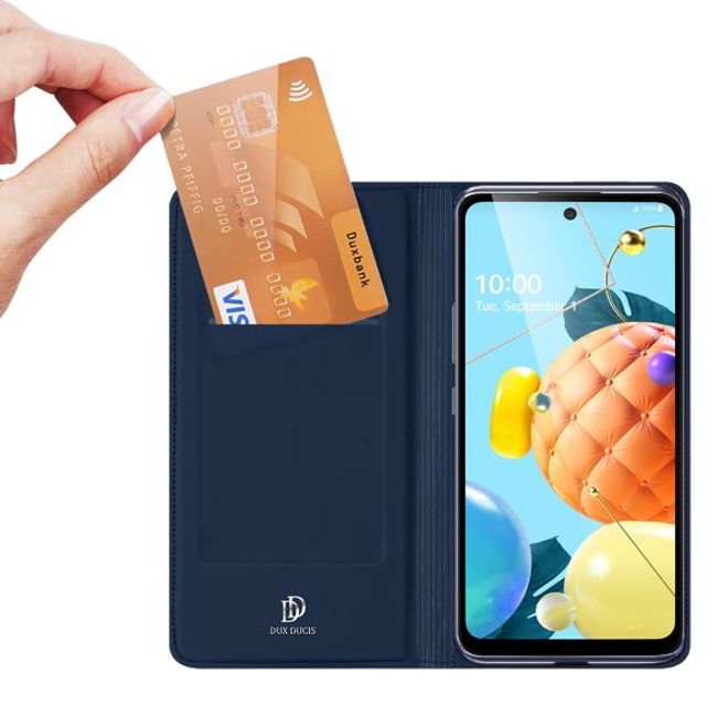 Dux Ducis - LG K42 / K52 / K62 Hülle - Handy Bookcover - Skin Pro Series - blau