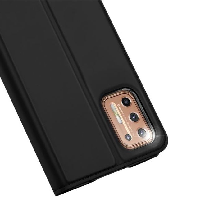 Dux Ducis - Motorola Moto G9 Plus Hülle - Handy Bookcover - Skin Pro Series - schwarz
