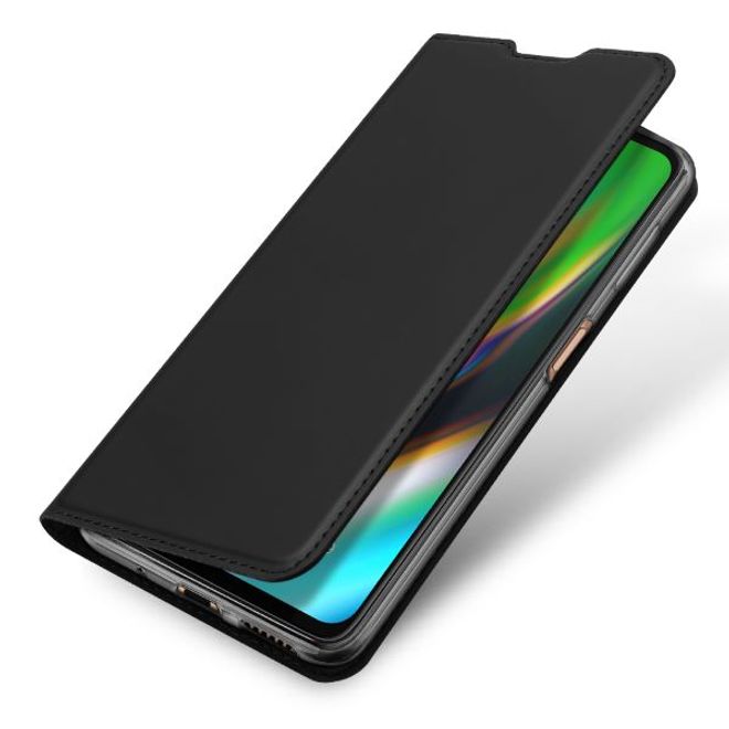 Dux Ducis - Motorola Moto G9 Plus Hülle - Handy Bookcover - Skin Pro Series - schwarz