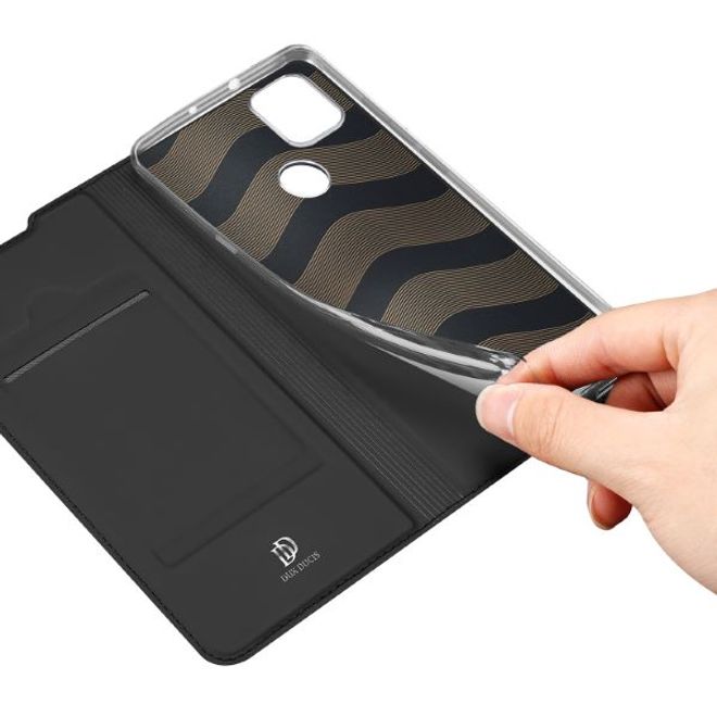 Dux Ducis - Motorola Moto G9 Power Hülle - Handy Bookcover - Skin Pro Series - schwarz