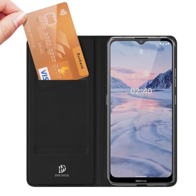 Dux Ducis - Nokia 2.4 Hülle - Handy Bookcover - Skin Pro Series - schwarz