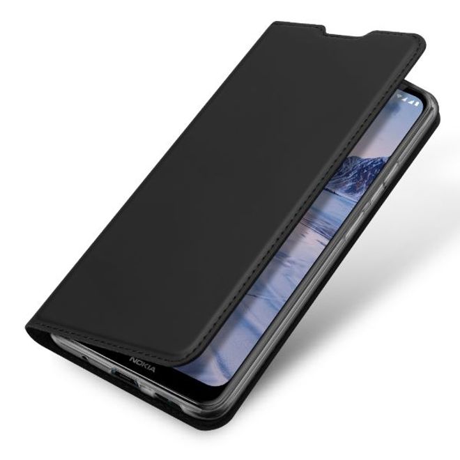 Dux Ducis - Nokia 2.4 Hülle - Handy Bookcover - Skin Pro Series - schwarz