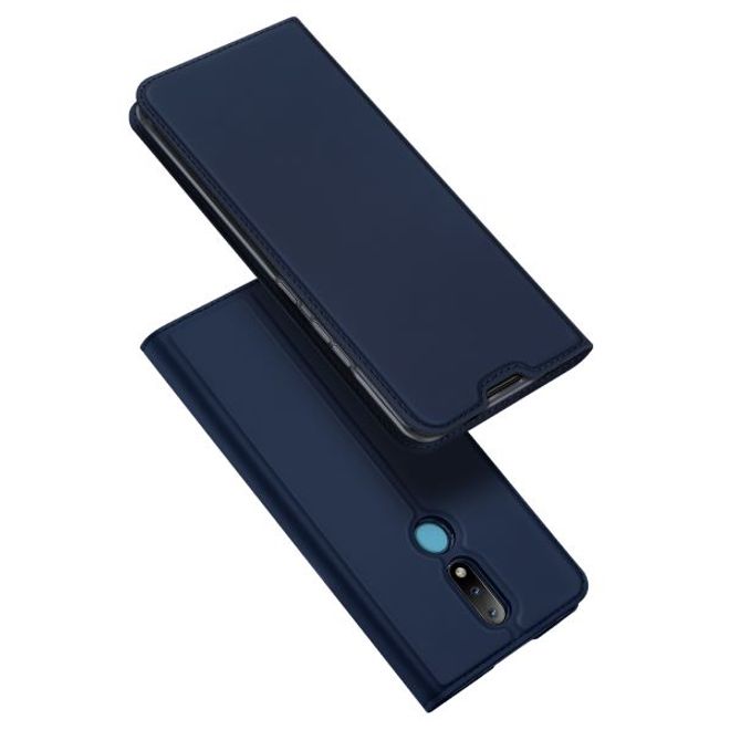 Dux Ducis - Nokia 2.4 Hülle - Handy Bookcover - Skin Pro Series - blau