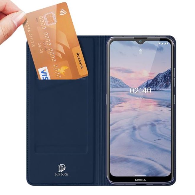Dux Ducis - Nokia 2.4 Hülle - Handy Bookcover - Skin Pro Series - blau