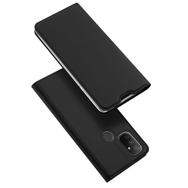 Dux Ducis - OnePlus Nord N100 Hülle - Handy Bookcover - Skin Pro Series - schwarz