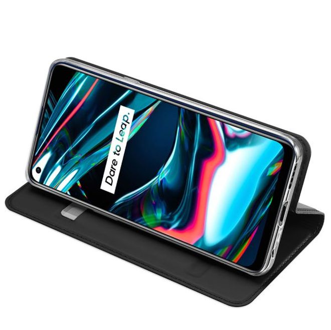 Dux Ducis - Realme 7 Pro Hülle - Handy Bookcover - Skin Pro Series - schwarz