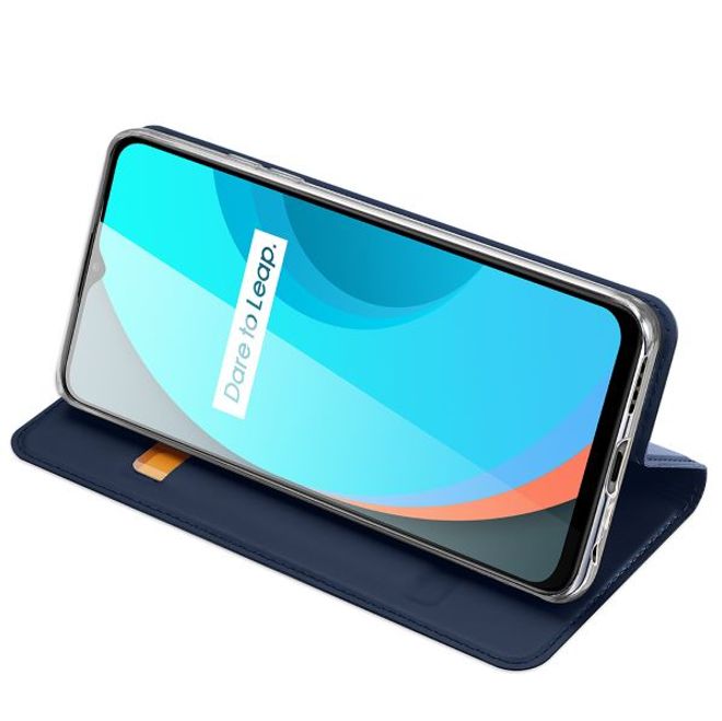 Dux Ducis - Realme C11 Hülle - Handy Bookcover - Skin Pro Series - blau