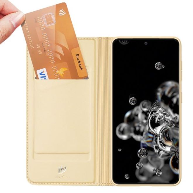 Dux Ducis - Samsung S21+ Hülle - Handy Bookcover - Skin Pro Series - gold