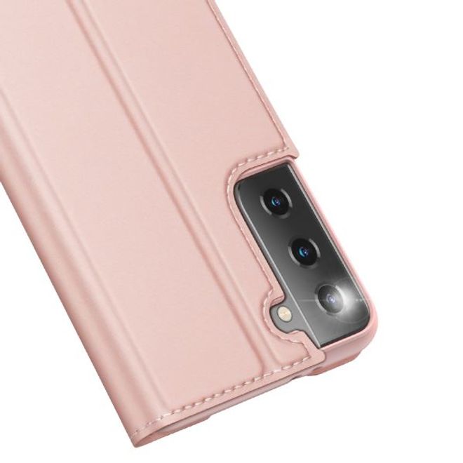 Dux Ducis - Samsung S21+ Hülle - Handy Bookcover - Skin Pro Series - rosegold