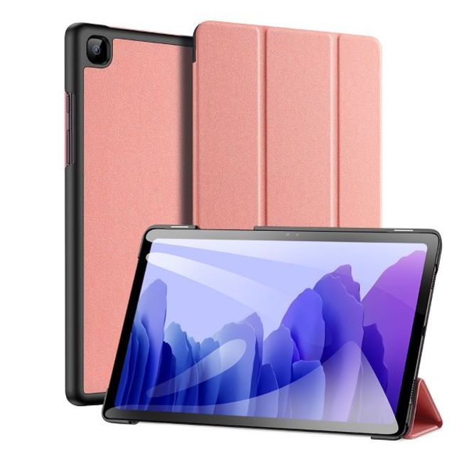 Dux Ducis - Samsung Galaxy Tab A7 10.4 (2020)  Hülle - Leder Smart Flip Case - Domo Series - pink