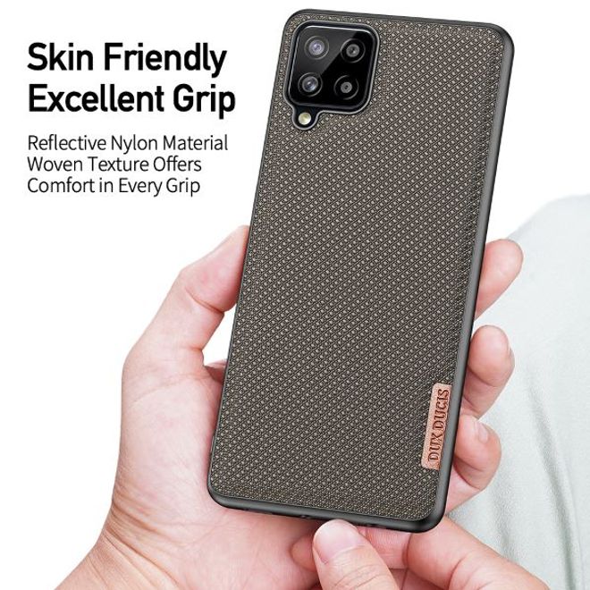 Dux Ducis - Samsung Galaxy A12 Hülle - Schickes Hardcase - Fino Series - grün