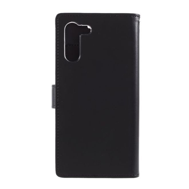 Goospery - Samsung Galaxy S21+ Hülle - Leder Bookcover - Rich Diary Series - schwarz