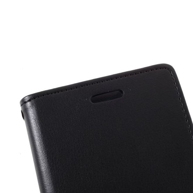 Goospery - Samsung Galaxy S21+ Hülle - Leder Bookcover - Rich Diary Series - schwarz