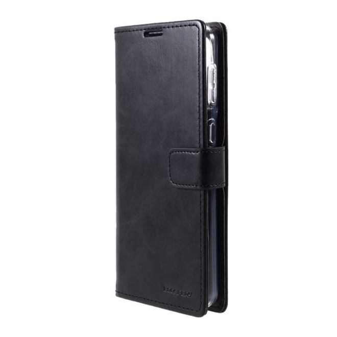 Goospery - Samsung Galaxy S21+ Hülle - Leder Bookcover - Bluemoon Diary Series - schwarz