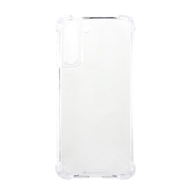 Goospery - Samsung Galaxy S21+ Handyhülle - Solides Plastik Case - Super Protect Series - transparent