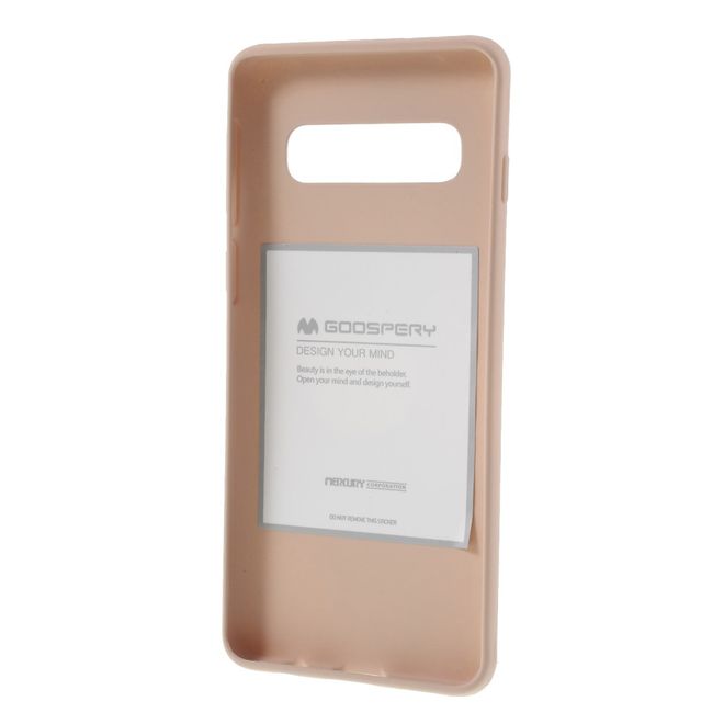 Goospery - Samsung Galaxy S21 Ultra Hülle - TPU Softcase - SF Jelly Series - pink sand