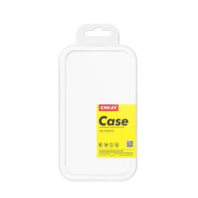 Enkay - OnePlus 9 Pro Handyhülle - Robustes TPU Softcase - transparent