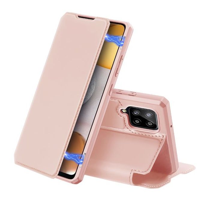 Dux Ducis - Samsung Galaxy A42 5G Hülle - Robustes Handy Bookcover - Skin X Series - pink