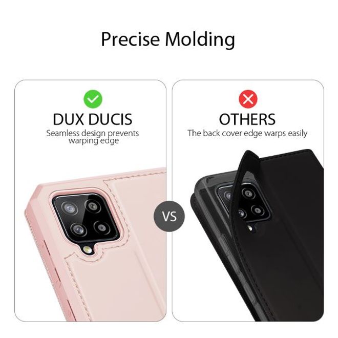 Dux Ducis - Samsung Galaxy A42 5G Hülle - Robustes Handy Bookcover - Skin X Series - pink