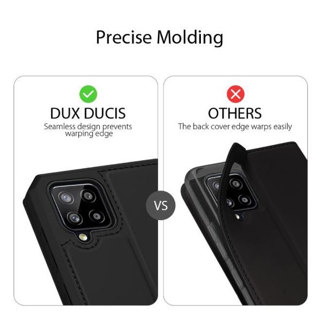 Dux Ducis - Samsung Galaxy A42 5G Hülle - Robustes Handy Bookcover - Skin X Series - schwarz