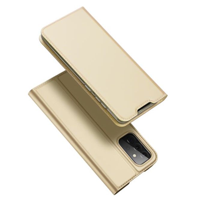 Dux Ducis - Samsung Galaxy A72 5G / 4G Hülle - Handy Bookcover - Skin Pro Series - gold