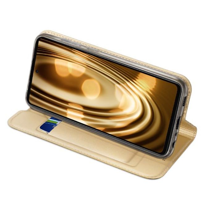 Dux Ducis - Samsung Galaxy A72 5G / 4G Hülle - Handy Bookcover - Skin Pro Series - gold