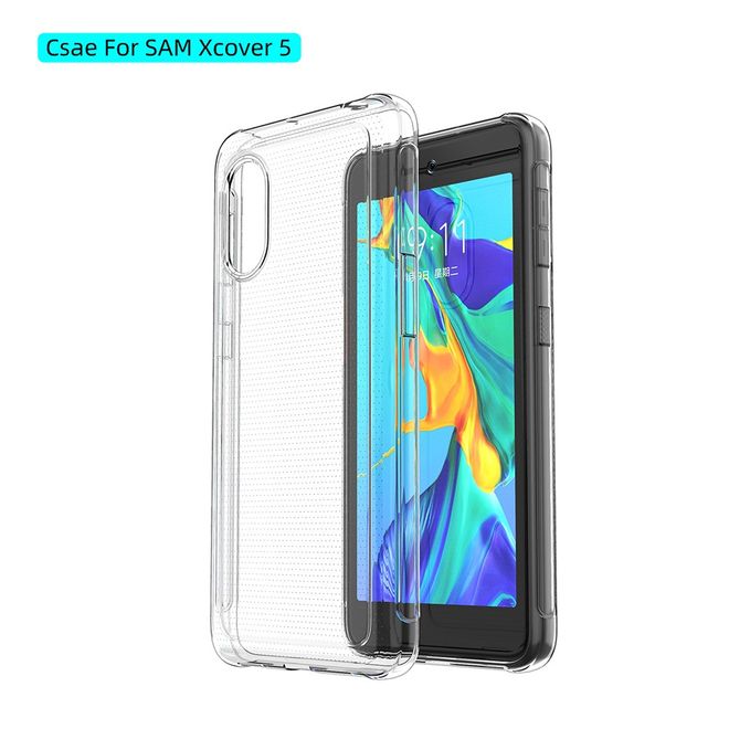 Samsung Galaxy Xcover 5 Handyhülle - Softcase TPU Series - transparent